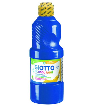 TEMPERA GIOTTO LAVAB.LIQ.500 ml AZUL MAR