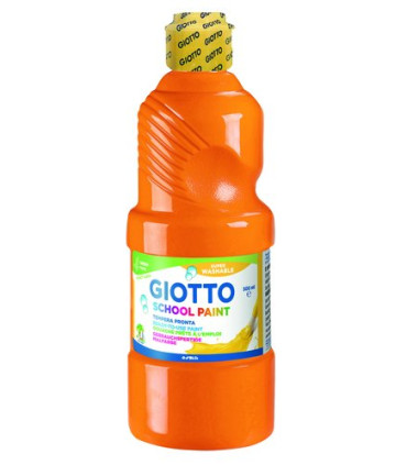 TEMPERA GIOTTO LAVAB.LIQ.500 ml NARANJA