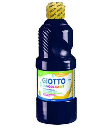 TEMPERA GIOTTO LAVAB.LIQ.500 ml NEGRO