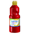 TEMPERA GIOTTO LAVAB.LIQ.500 ml ROJO VER