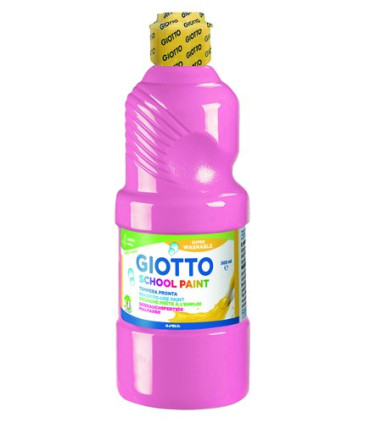 TEMPERA GIOTTO LAVAB.LIQ.500 ml ROSA