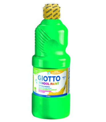 TEMPERA GIOTTO LAVAB.LIQ.500 ml VERDE