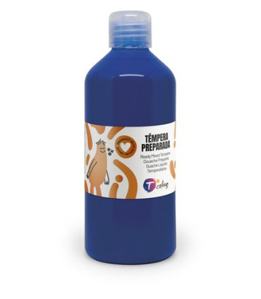 TEMPERA TCOLORS LIQ.500 ml AZUL ULTRAMAR