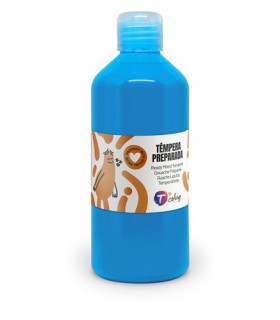 TEMPERA TCOLORS LIQ.500 ml CYAN