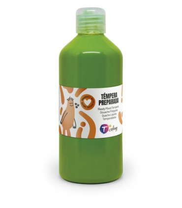TEMPERA TCOLORS LIQ.500 ml VERDE