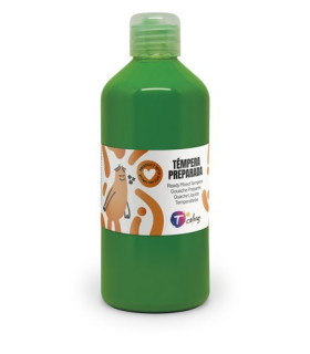 TEMPERA TCOLORS LIQ.500 ml VERDE OSCURO