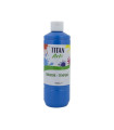 TEMPERA TITAN AC ESC.500ml CIAN