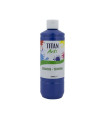 TEMPERA TITAN AC ESC.500ml AZUL OSC.