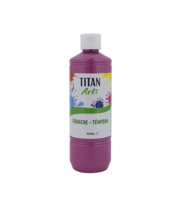 TEMPERA TITAN AC ESC.500ml MAGENTA