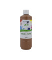 TEMPERA TITAN AC ESC.500ml MARRON CL.