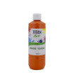 TEMPERA TITAN AC ESC.500ml NARANJA