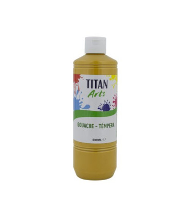 TEMPERA TITAN AC ESC.500ml OCRE