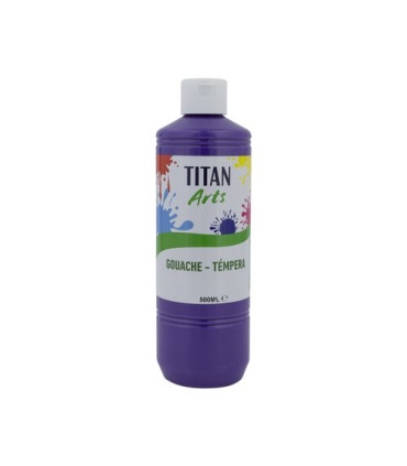 TEMPERA TITAN AC ESC.500ml VIOLETA