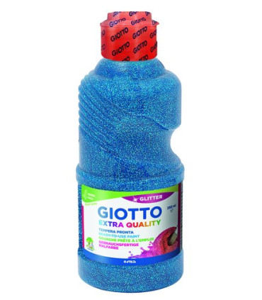 TEMPERA GIOTTO LIQ.GLITTER 250 ml AZ.CY.