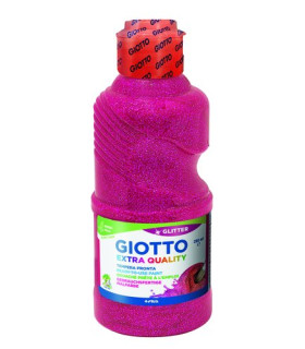TEMPERA GIOTTO LIQ.GLITTER 250 ml MAGENT