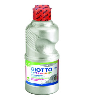 TEMPERA GIOTTO LIQ.METAL 250 ml PLATA