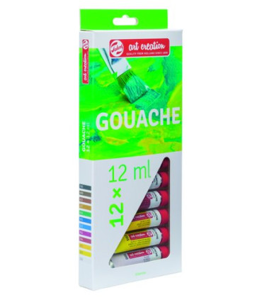 TEMPERA TALENS 12 ml ESTUCHE 12
