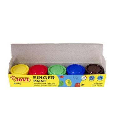 PINTURA de DEDOS JOVI 35 ml ESTUCHE de 5