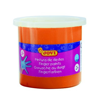 PINTURA DEDOS JOVI 125 ml NARANJA