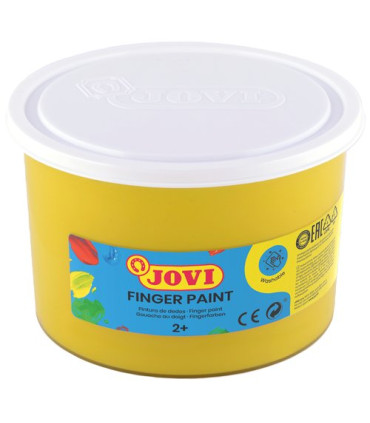 PINTURA DEDOS JOVI 500 ml AMARILLO