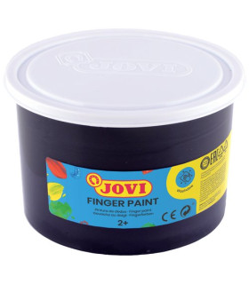 PINTURA DEDOS JOVI 500 ml NEGRO