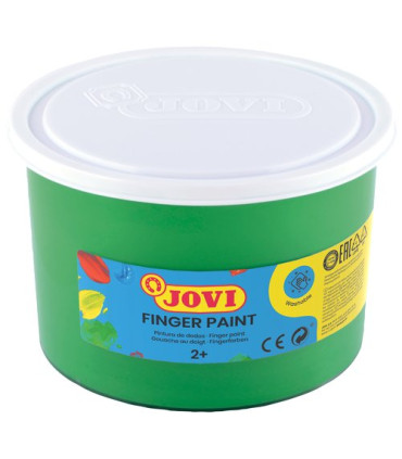 PINTURA DEDOS JOVI 500 ml VERDE