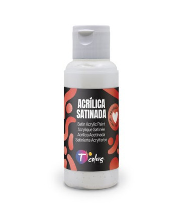 PINTURA ACRIL.TCOLORS 80 ml BLANCO