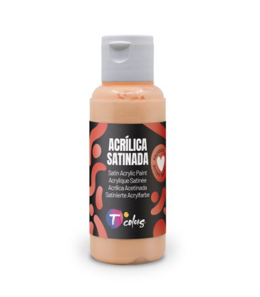 PINTURA ACRIL.TCOLORS 80 ml SALMON/CARNE
