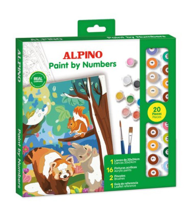 PINTURA ACRIL. ALPINO POR NUM. FOREST