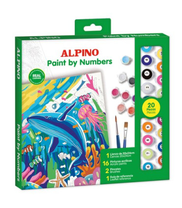 PINTURA ACRIL. ALPINO POR NUM. OCEAN