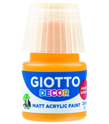 PINTURA ACRIL.GIOTTO 25 ml AMARILLO OSCU
