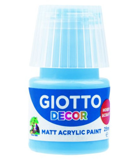 PINTURA ACRIL.GIOTTO 25 ml AZUL CELESTE