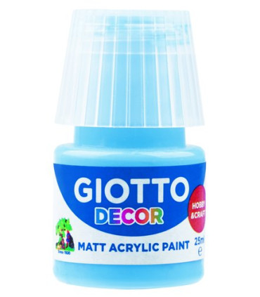 PINTURA ACRIL.GIOTTO 25 ml AZUL CELESTE