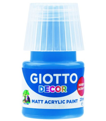 PINTURA ACRIL.GIOTTO 25 ml AZUL COBALTO