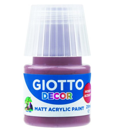 PINTURA ACRIL.GIOTTO 25 ml MARRON TIERRA