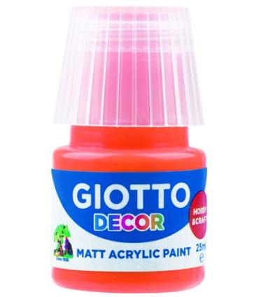 PINTURA ACRIL.GIOTTO 25 ml NARANJA