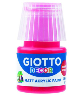 PINTURA ACRIL.GIOTTO 25 ml ROJO BERMELLO