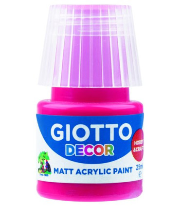 PINTURA ACRIL.GIOTTO 25 ml ROJO CARMIN