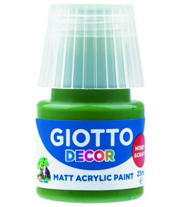 PINTURA ACRIL.GIOTTO 25 ml VERDE BOSQUE