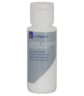 PINTURA ACRIL.PAJARITA 60 ml BLANCO A-01