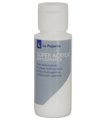 PINTURA ACRIL.PAJARITA 60 ml BLANCO A-01