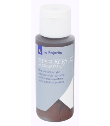 PINTURA ACRIL.PAJARITA 60 ml CHOCOL.A-28