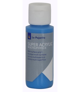 PINTURA ACRIL.PAJARITA 60 ml CYAN A-64