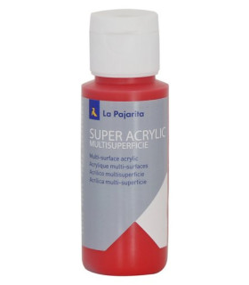 PINTURA ACRIL.PAJARITA 60 ml ROJO A-08