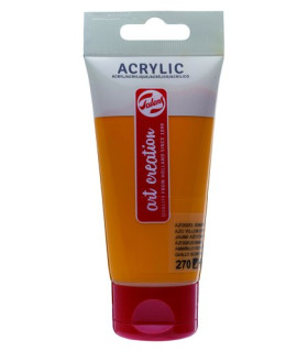 PINTURA ACRIL.TALENS 75 ml AMARILLO OSC.