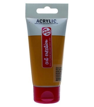 PINTURA ACRIL.TALENS 75 ml OCRE AMARILLO