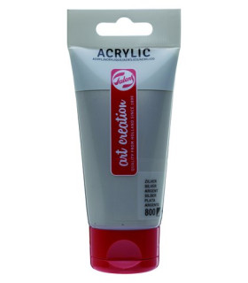 PINTURA ACRIL.TALENS 75 ml PLATA