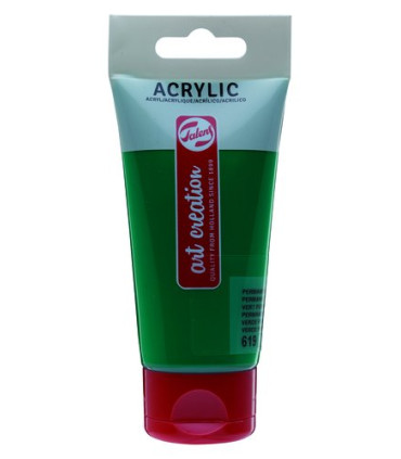 PINTURA ACRIL.TALENS 75 ml VERDE OSC.