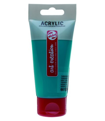 PINTURA ACRIL.TALENS 75 ml TURQUESA