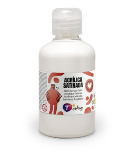 PINTURA ACRIL.TCOLORS 250 ml BLANCO